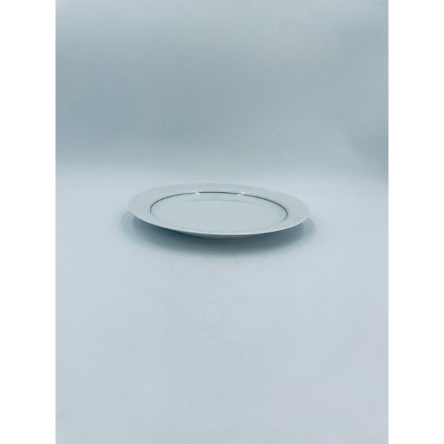 Flat Lanzette Dinner Plate by Tapio Wirkkala for Thomas, 1965 For Sale - Image 3 of 8