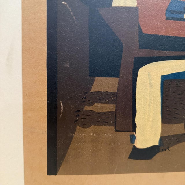 Pablo Picasso Vintage Modern Framed Art Picasso Three Musicians MoMA For Sale - Image 4 of 12