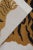 Textile 2010s Rug & Kilim’s Tiger-Skin Rug in White With Gold & Black Pictorial For Sale - Image 7 of 8