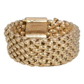 Flex Estate Band in Solid 14k Yellow Gold – Comfortable Everyday Gold, Size 9.75 For Sale