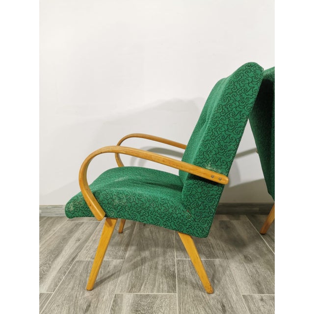 Set of Vintage Armchairs by Jaroslav Smidek, 1960s For Sale - Image 13 of 18