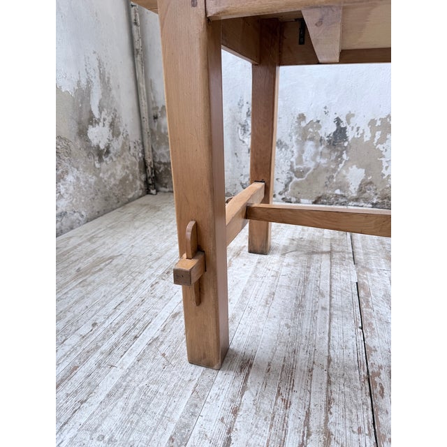 Mountain Dining Table in Beech, 1950s For Sale - Image 16 of 18