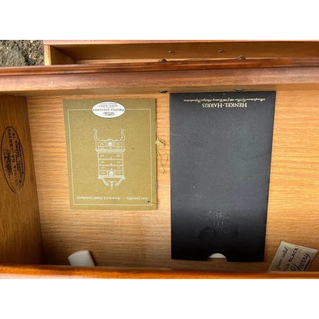 Henkel Harris Solid Cherry Nightstand Bedside Table. For Sale In Washington DC - Image 6 of 11