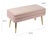 2020s Ziva Blush Velvet Storage Bench For Sale - Image 5 of 7