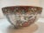 Chinoiserie Vintage Hand Painted Porcelain Rose Medallion Bowl - 10" For Sale - Image 3 of 8