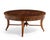 John Widdicomb John Widdicomb Regency Round Coffee Cocktail Table 1980 For Sale - Image 4 of 15
