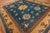 Textile Royal Blue Background With Great Asymmetric Pattern and Allover-Medallion Design Antique Chinese Peking Rug For Sale - Image 7 of 11