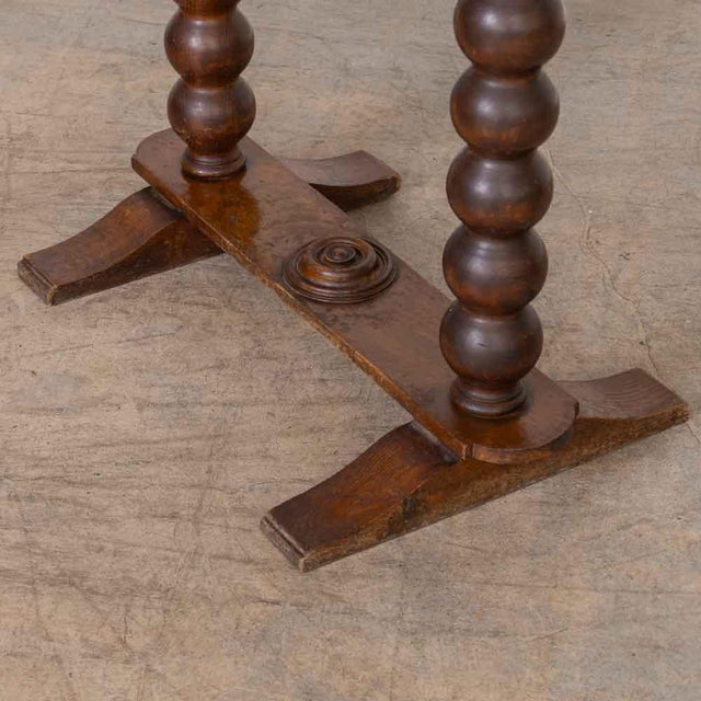 Wood 1940s French Wood Side Table Is the Style of Charles Dudouyt For Sale - Image 7 of 14