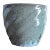'80s Large Speckled, Splattered, & Swirled Glazed Planter For Sale