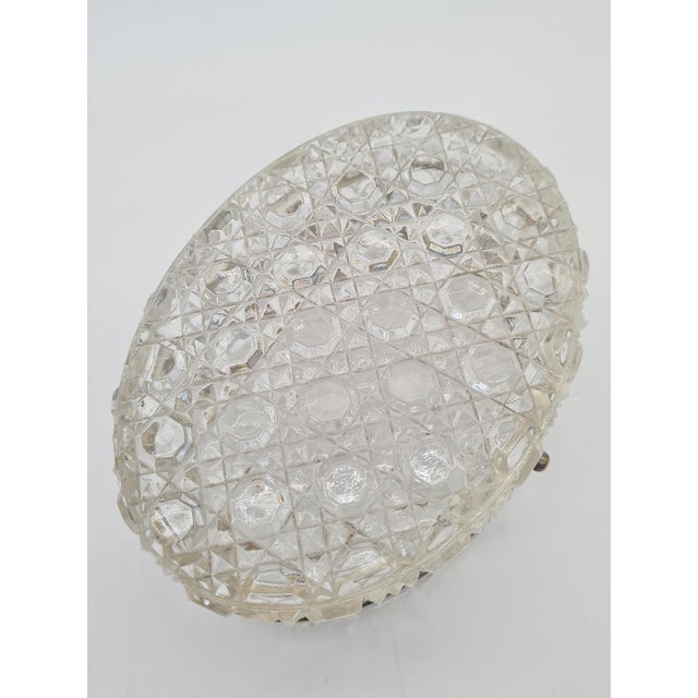 Pressed Crystal Glass Box, USA, 1900s For Sale - Image 9 of 14