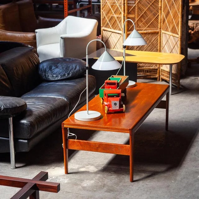 Mid-Century Danish Extendable Coffee Table in Teak by Illum Wikkelso for Koefoeds Mobelfabrik, 1960s For Sale - Image 4 of 12