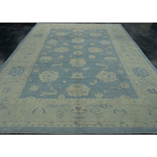 Turkish Oushak Rug 9'1" x 12' #18605 Explore a curated collection of hallway runners, wool rugs, and handmade masterpieces...