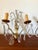 Double Crystal and Brass Wall Sconces, 1950s, Set of 2 For Sale - Image 4 of 11