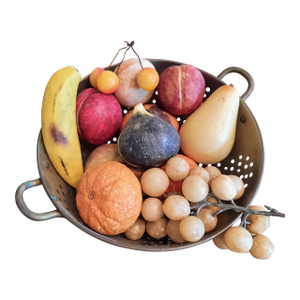 Italian Unpolished Stone Fruit 12 Pc
