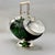 Emerald Green Cut Glass Biscuit Barrel from James Deakin & Sons, 1920 For Sale - Image 10 of 18
