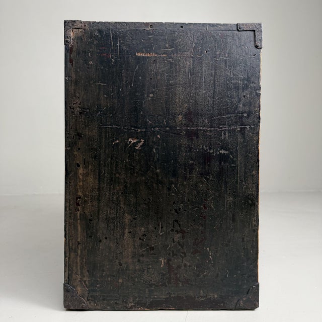 Small Japanese Ko-Tansu Storage Cabinet, 1900s For Sale - Image 10 of 12