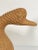 Late 20th Century Italian Terra-Cotta Wicker Motif Swan/Duck Shaped Lidded Container/Planter For Sale - Image 6 of 11