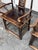 Brown Antique Chinese Qing Dynasty Elmwood Armchairs, Pair For Sale - Image 8 of 12
