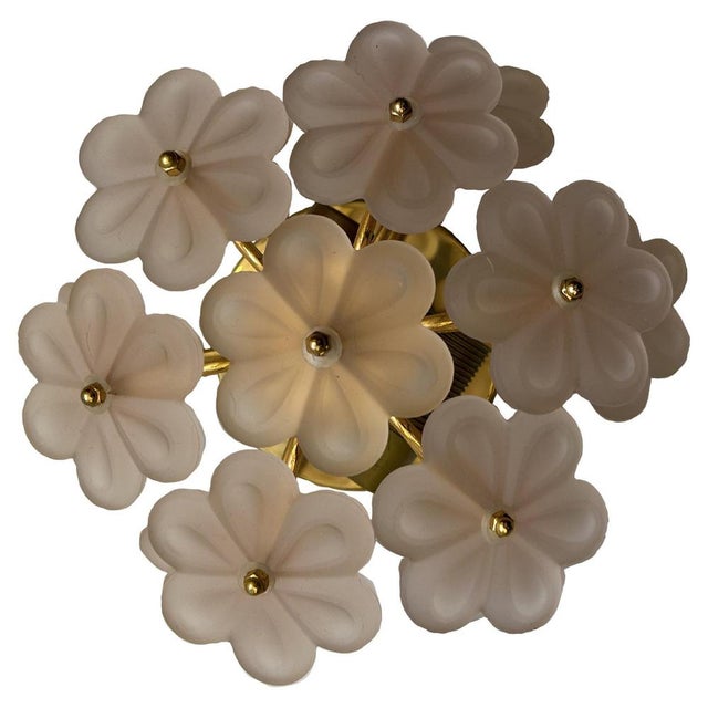 Ballerina Pink Wall Light in Murano Glass, 1980s For Sale - Image 18 of 18