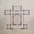 Glass Large Vintage Architectural Villa Plan, French, Framed, After Edmond Paulin, Art For Sale - Image 7 of 11
