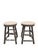 Vintage Adirondack Style Aspen Log Swivel Bar Stools - Pair For Sale - Image 4 of 10