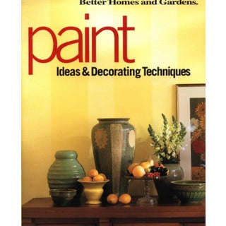 Paint: Ideas and Decorating Techniques (Decorating Ideas) 1st Edition New For Sale
