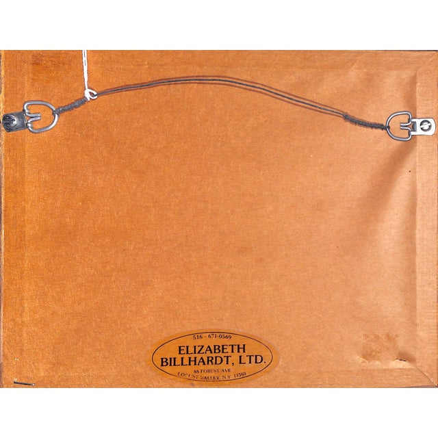 Textile Mid 20th Century Richard Britton (b.1931-) Gamebirds Oil on Canvas Provenance: The c.z. Guest Estate For Sale - Image 7 of 7