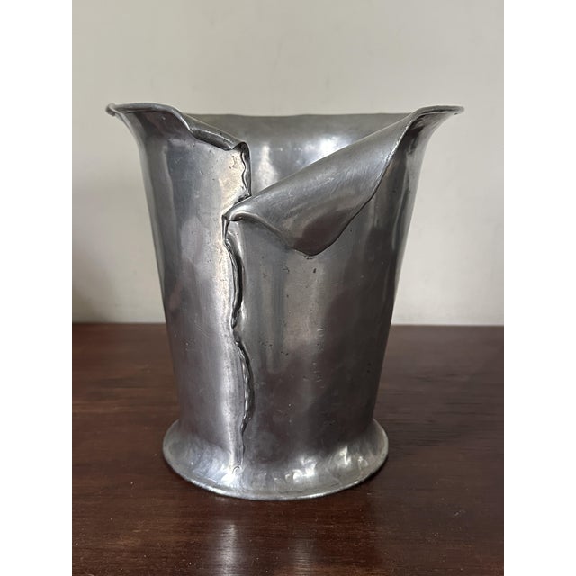 Pewter Champagne Bucket Cooler by Jean Goardere, 1970s For Sale - Image 16 of 16
