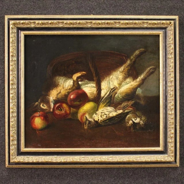 Still Life, Oil on Canvas, 20th-Century For Sale - Image 13 of 13