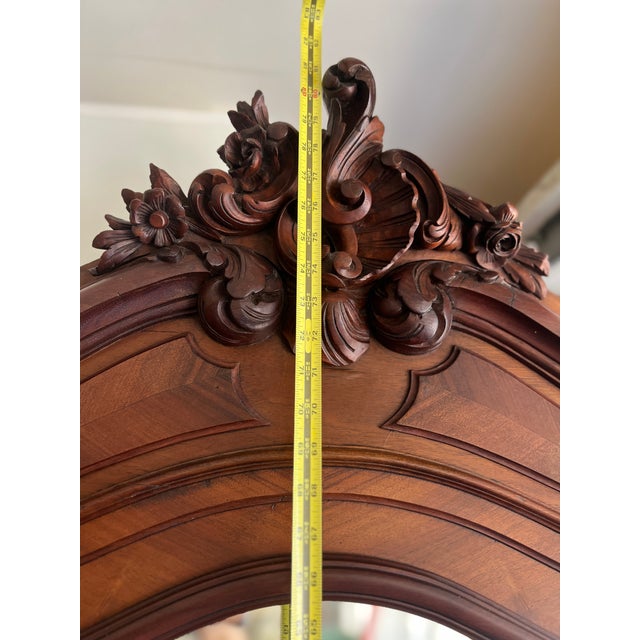 Early 20th Century Antique Victorian Deep Well Marble Top Dresser For Sale - Image 5 of 7