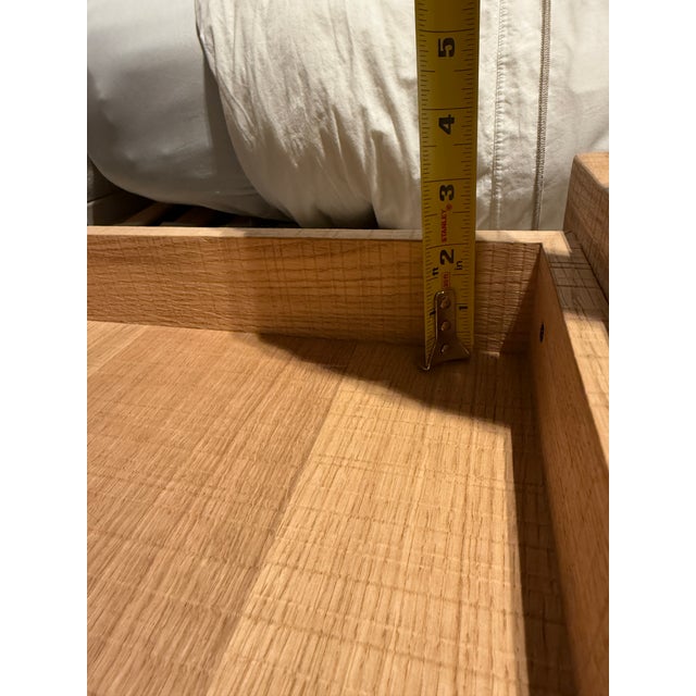 Wood Pair of Marble-Top Nightstands For Sale - Image 7 of 8