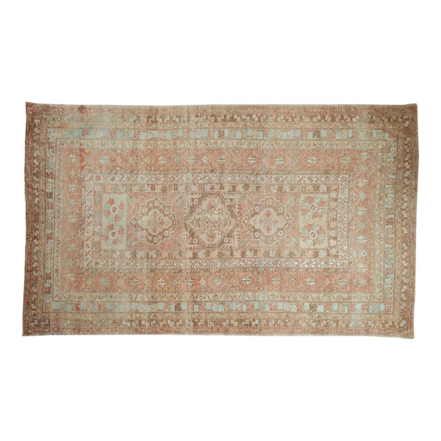 Vintage Distressed Anatolian Rug - 4'6" x 7'5" For Sale