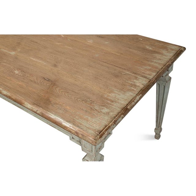 Not Yet Made - Made To Order Sage French Provincial Dining Room Table For Sale - Image 5 of 11
