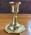 Vintage Brass Octagon Base Candlestick Holder For Sale In Kansas City - Image 6 of 6