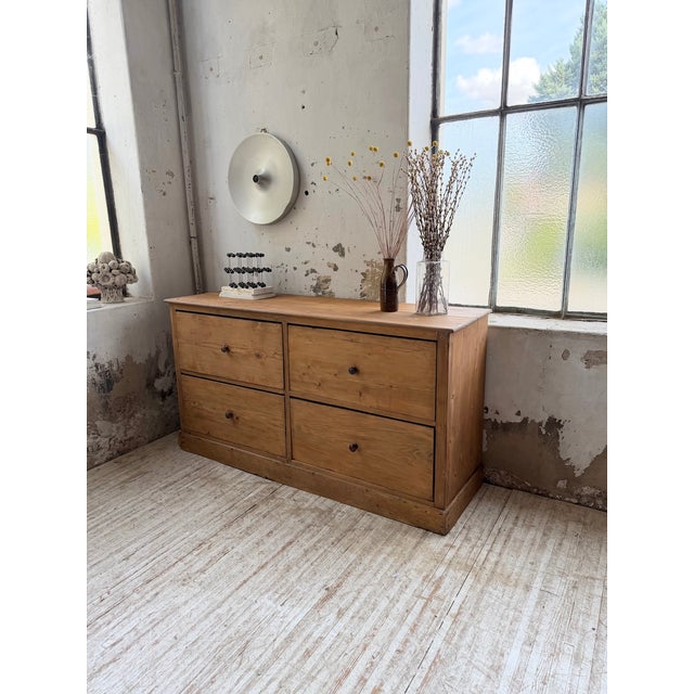 Vintage Pine Chest of Drawers, 1950s For Sale - Image 8 of 18