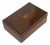 Large Antique Victorian Walnut Box With Inlay For Sale
