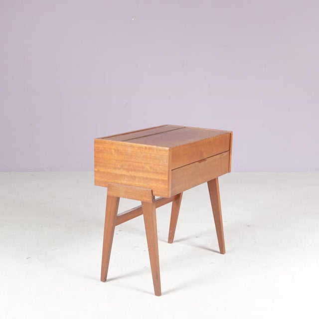 1960s Teak Sewing Box, Netherlands, 1960s For Sale - Image 5 of 10