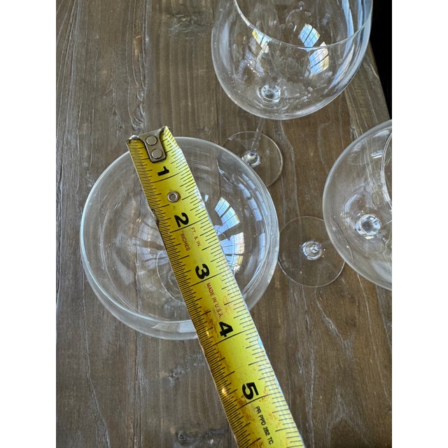 Crate and Barrel Camille Long Stem Wine Glasses Set of 3 Chairish