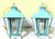 Hand-Crafted Vintage Solid Brass Hexagonal Hanging Lanterns, Usa For Sale - Image 15 of 16