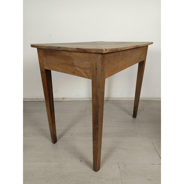 Rustic Farmhouse Table Desk, 1890s For Sale - Image 14 of 16