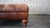 Vintage Thomasville Tufted Distressed Leather Chesterfield Cocktail Ottoman For Sale - Image 11 of 14