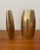 Late 20th Century Late 20th Century Pair of Solid Brass Vases For Sale - Image 5 of 11