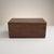 This is an early 20th century English brass bound mahogany campaign style box or trunk. Perfect for the Victorian horse...