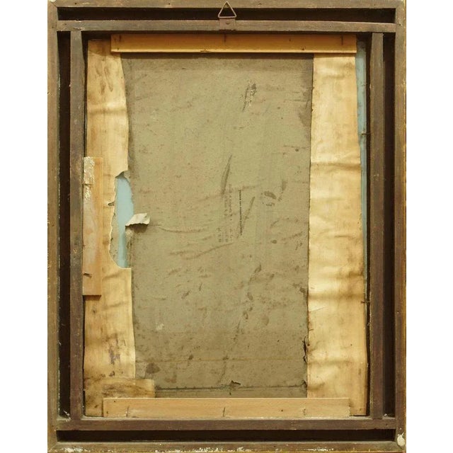 Oil on glass. Rare portrait of Anita Garibaldi, wife of Giuseppe Garibaldi. Realized in the late 19th century, it...