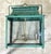 One of a Kind Hand-Painted Turquoise Hanging Lantern Steel & Solid Brass For Sale - Image 18 of 18