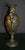 Vintage Mixed Metal Vase French Style Urn With Figural Cherubs and Cranes For Sale - Image 15 of 17
