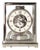 Nickel Plated Atmos Clock from Jaeger Lecoultre, 1956 For Sale