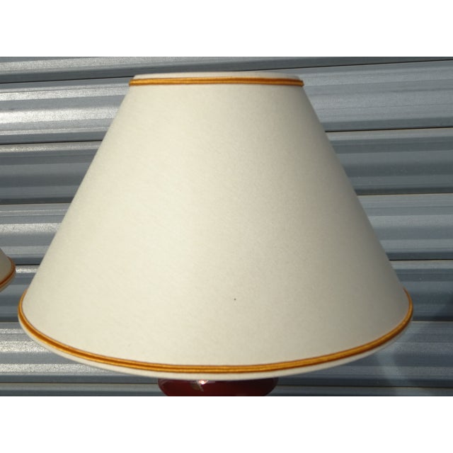 Limoges Porcelain Bedside Lamps, 1970s, Set of 2 For Sale - Image 17 of 18