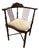 Antique Edwardian Mahogany Corner Chair, 1800s For Sale