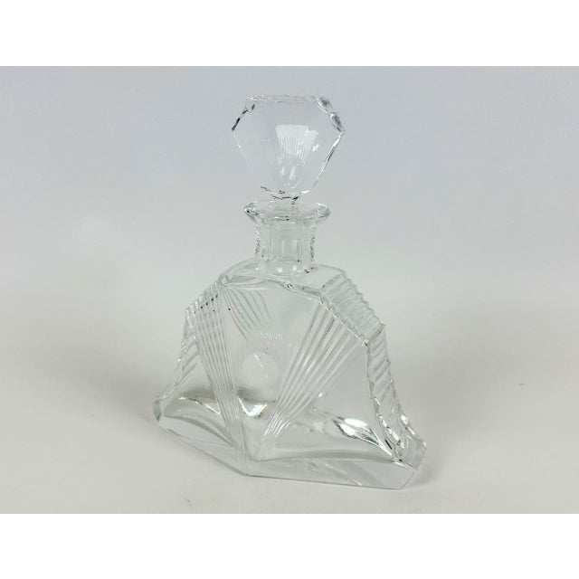 Art Deco Carafe from Pangratz Bleikristall, 1930s, in Flawless conditions. Designed 1920 to 1949 This piece is attributed...